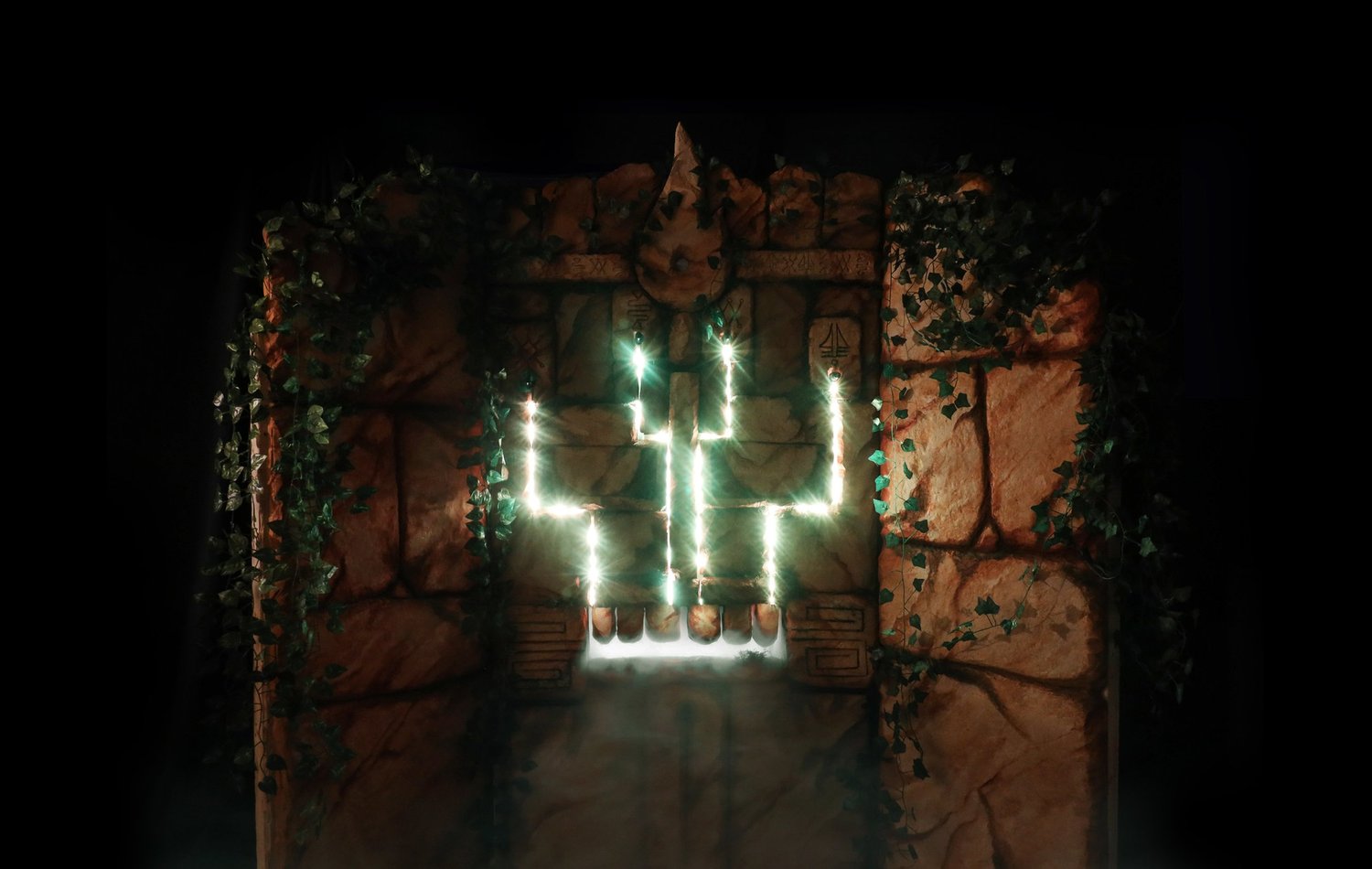 Chromatic Cave installation