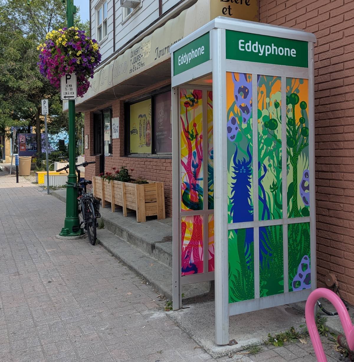 Eddyphone installation